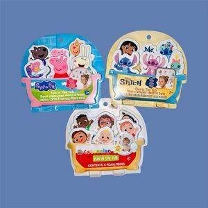 New 3 pack Fun in the tub foam pieces